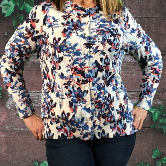 Lands' End Sweaters - Lands’ End  women’s 100% Supima cotton cardigan